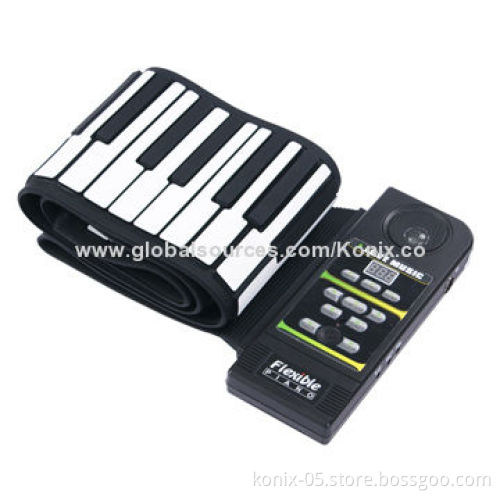 Modern toys 88-key roll up piano with folding piano keyboard for children